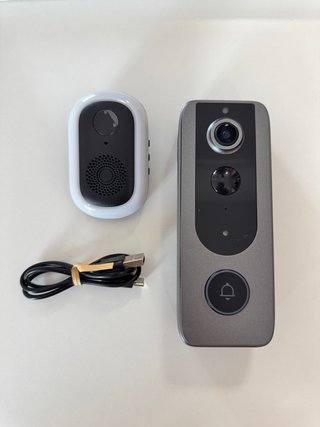 Videoportero Tuya 1080p con Timbre y Cable