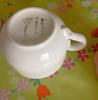 Tazza ceramica dipinta a mano Daniela