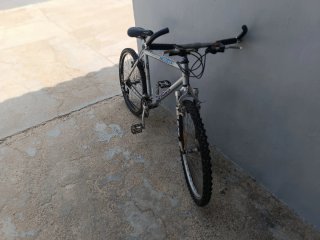 Bicicleta Montaña Naranja y Azul
