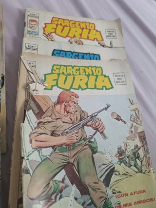 Comics sargento Furia