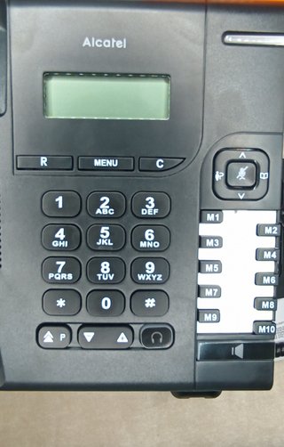 Telefono Fisso Alcatel Temporis 580 Nero