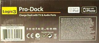 Logic3 Pro-Dock para iPhone/iPod 30 pines (2009) N