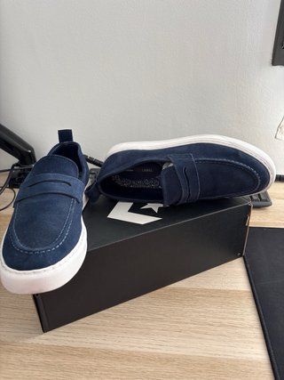Zapatillas de verano azul Bata 40