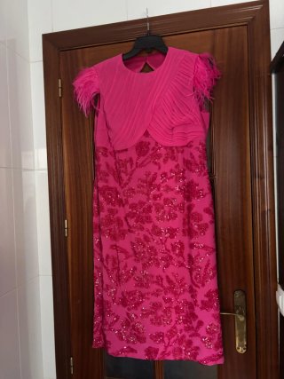 Vestido Carmen Horneros Invitada Talla 46