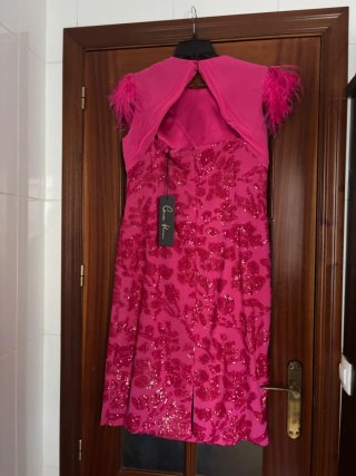 Vestido Carmen Horneros Invitada Talla 46