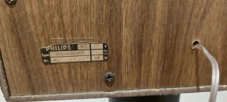 Colunas Vintage Philips 22RH493