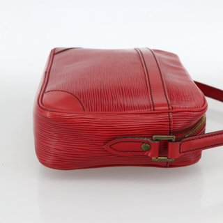 LOUIS VUITTON Epi Trocadero 23 Shoulder Bag Red