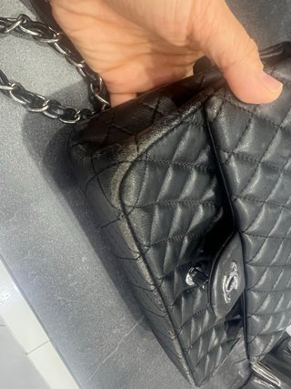 Borsa Chanel Pelle Nera Trapuntata