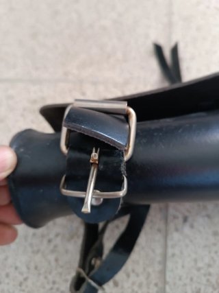 Alforja custom para manillar moto