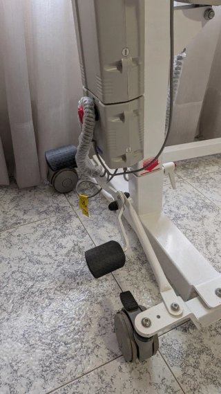 Grua eléctrica para personas