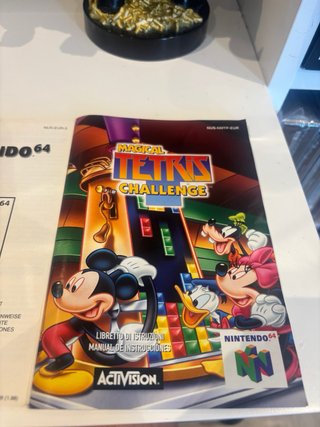 Magical Tetris Challenge N64 Activision Disney