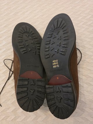 Zapatos Lotusse Ante Marrón Talla 43 Nuevos