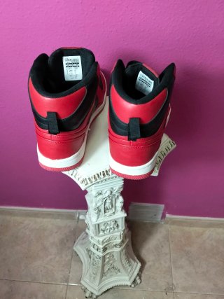 Zapatillas Kappa Altas Rojas y Negras