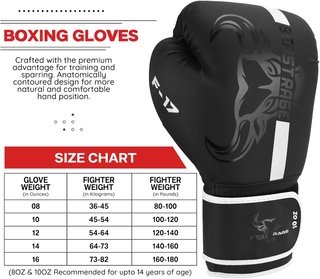 Guantes de Boxeo Beast Rage 14 OZ – Sparring