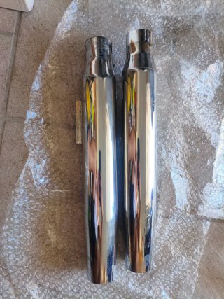 Terminali Scarico Custom Cromati
