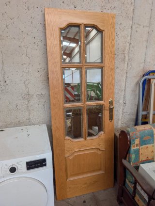 Puertas madera maciza