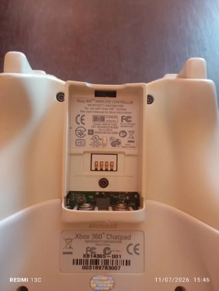 Mando Xbox 360 con ChatPad