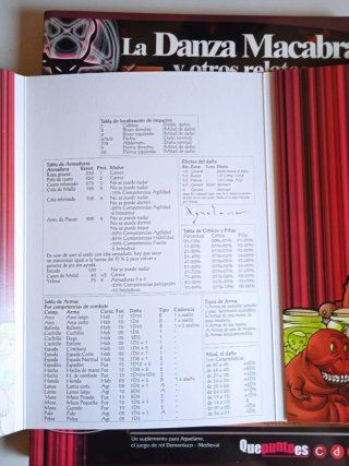 Lote Módulos Juego Rol Aquelarre
