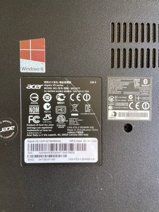 Acer Aspire V5-122P Touch Silver