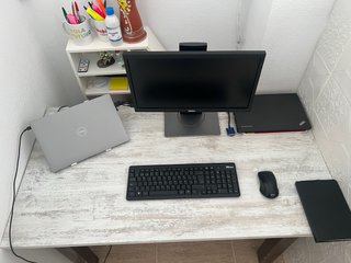 Mesa escritorio trabajo y estudio 120x63 cm