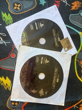 This is Football 2 TM Demo PS1