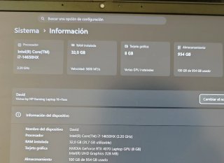 HP Victus 16 RTX 4070 i7-14650HX 240Hz