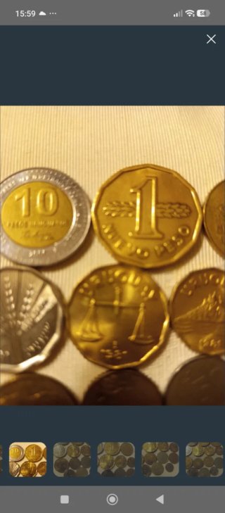 Lote monedas Uruguay