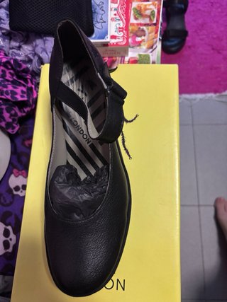 Zapatos Fly London Negros Mujer