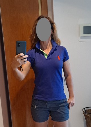 Polo Ralph Lauren Mujer Azul Talla XS