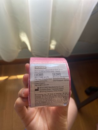 Cinta Kinesiología Rosa