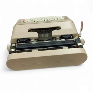 MAQUINA DE ESCRIBIR OLIVETTI LETTERA 35 DECORATIVA + MALETIN