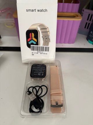 Smartwatch Beige/Dorado