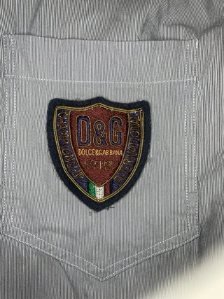 Camisa Dolce & Gabbana Vintage