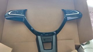 Volante Coche Negro con Botones