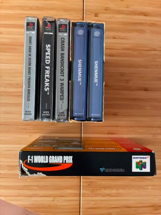 Videojuegos Dreamcast, PS1, N64 con desperfectos