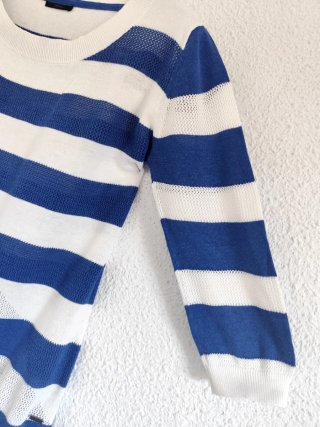 Jersey Ideal Rayas Azul Blanco