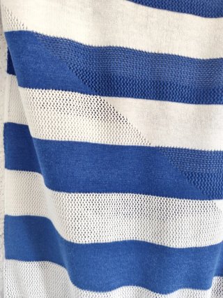 Jersey Ideal Rayas Azul Blanco