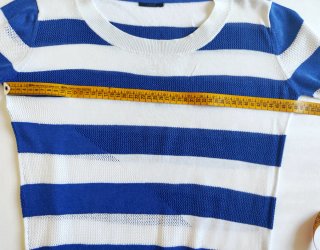Jersey Ideal Rayas Azul Blanco