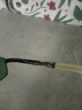 Gafas de aviador plateadas
