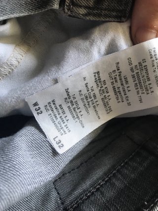 Pantalones Levis 514 Original Unisex Talla M