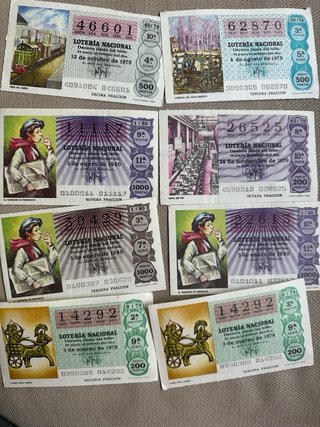 Colección Lotería Nacional 1979-1980