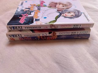 Pack de 3 MANGA románticos- shojo