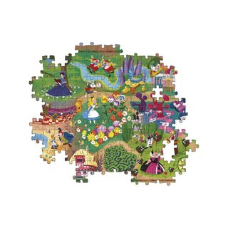 Clementoni 39667 puzzle adulto mapa Disney 1000