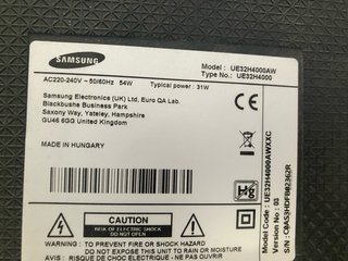 TV Samsung UE32H4000AW