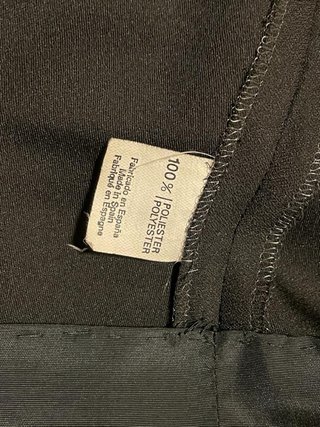 Vestido negro cóctel