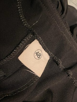 Vestido negro cóctel