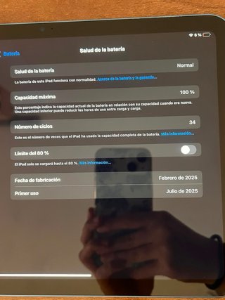 iPad Air A16 5ª Gen 256GB Blu