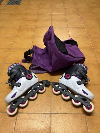 Patines en línea Oxelo Talla 32-34 + Bolsa