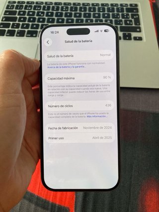 iPhone 16 Pro Gris