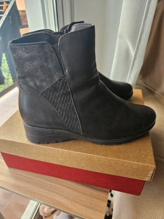 Botines Pie Santo Talla 38 Marrón
